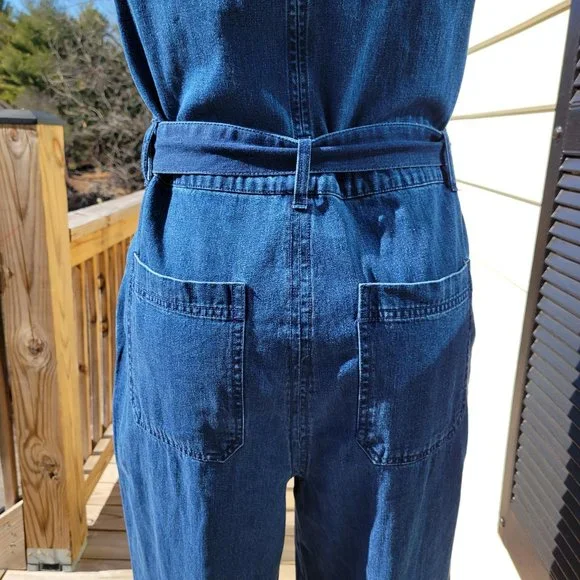 Rachel Comey  - Denim Jumpsuit - Picture 9 of 9